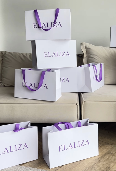 Фірмові пакети Elaliza №-123521 білий